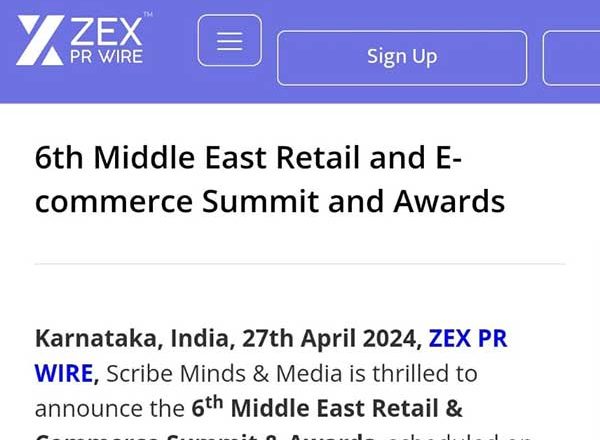 6th Middle East Retail and E-commerce Summit and Awards